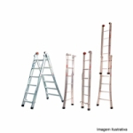 ESCADAS EXTENS�VEIS EM ALUM�NIO 2X1